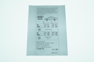 NOWA ORYGINALNA CZĘŚĆ AUDI TRADITION 8H0010342