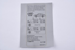 NOWA ORYGINALNA CZĘŚĆ AUDI TRADITION 8H0010401P