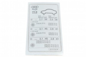 NOWA ORYGINALNA CZĘŚĆ AUDI TRADITION 420010502BP