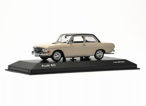 MODEL Audi 60, Chinchilla/Black, 1:43 LIMITOWANY