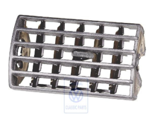 Obrotowa wkładka do nawiewników w kolorze satynowej czerni odpowiednia do T4