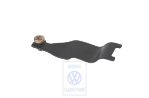 Sprężyna naciągowa klamki drzwi przesuwnych (lewa) do T4