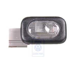 Lampa w kolorze satynowej czerni do prawych drzwi przesuwnych, odpowiednia do T4