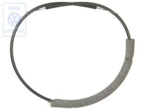 Kabel zaworu odcinającego do systemu wentylacji odpowiedni dla Golf 1 i Golf 1 Cabriolet od 81, Scirocco 2