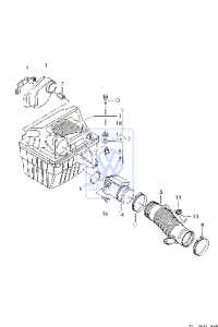 Wąż ssący do filtra powietrza pasujący do T4.