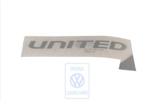 Naklejka UNITED  1K0853433 1W4 