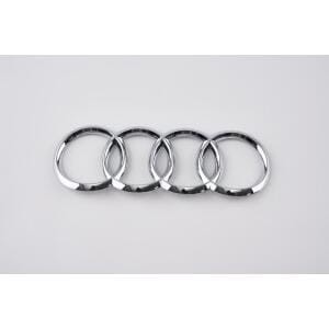 Znaczek audi chromowy