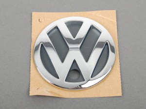 Znaczek vw chromowy