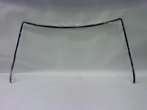 Listwa ozdobna szyby tylnej . czerń saty 4D0853297C 01C