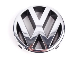 Znaczek vw chromowy/czarny