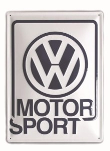 SZYLD METALOWY TABLICZKA VW MOTORSPORT