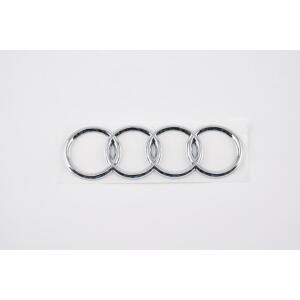 Znaczek audi chromowy