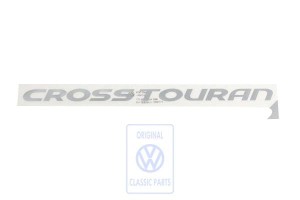 Napis "CROSS TOURAN" Folia Dekoracyjna Strona lewa 1T0853423A 1W4