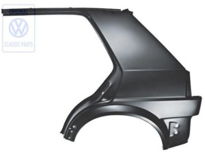 POSZYCIE BOCZNE TYLNE LEWE BŁOTNIK VW GOLF 2 4D