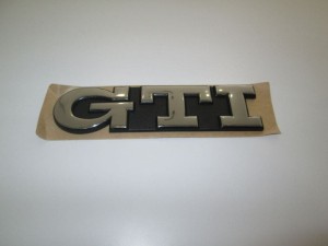 EMBLEMAT ZNACZEK NAPIS GTI GOLF TYŁ KLAPA