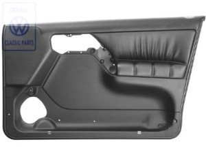 TAPICERKA DRZWI BOCZEK PRAWY PRZÓD SKÓRA VW GOLF 3 PRAWA
