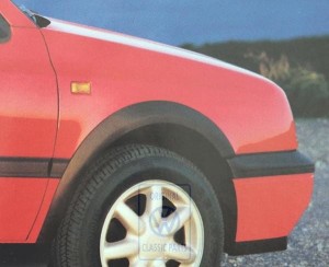 NOWY BŁOTNIK PRAWY VW GOLF 3 CABRIO PROSTOKĄT