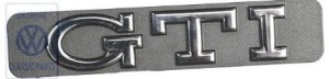 NAPIS EMBLEMAT ZNACZEK BOCZNY BOK GTI VW GOLF 3 III