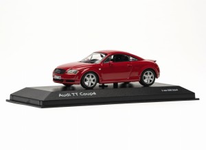 MODEL Audi TT CoupéAudi TT CoupéAudi TT Coupé, Amulet red, 1:43