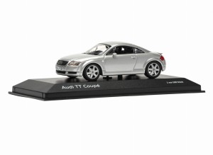 MODEL Audi TT Coupé, Light silver, 1:43