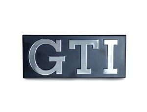 NAPIS EMBLEMAT ZANCZEK GTI VW GOLF I PRZÓD