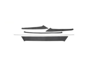 FOLIA DEKORACYJNA TYLNEJ KLAPY VW GOLF 1 GTI BEZ WYCIERACZKI